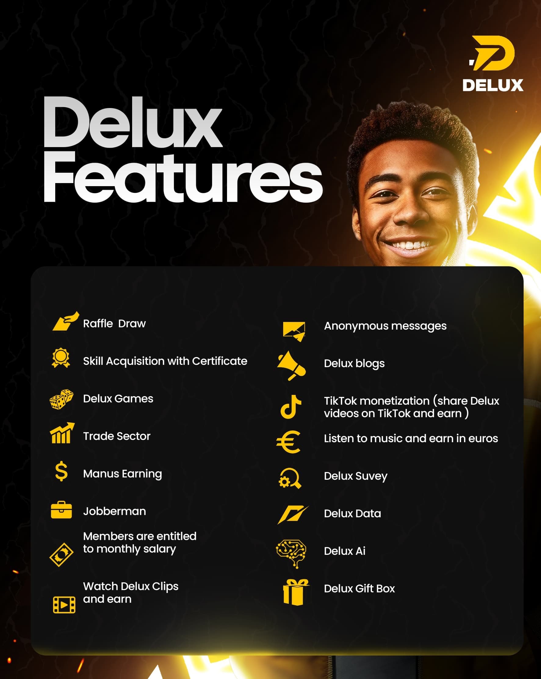 About delux - delux features